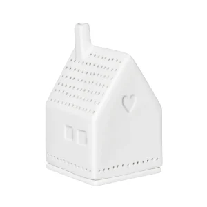 Photophore Maison en Porcelaine Cœur - Räder