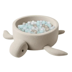 Piscine à Balles Tortue  - Biscuit Beige