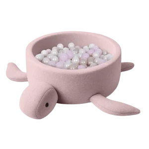 Piscine à Balles Tortue  – Rose Framboise