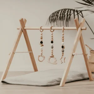 Portique d'Éveil en Bois pour Bébé
