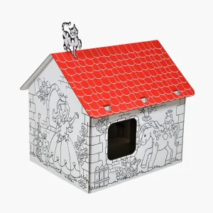 Maisonnette à Colorier Princesse
