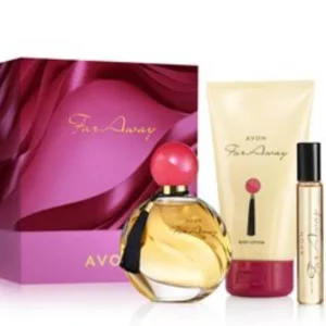 Eau de parfum+ spray+ lotion Avon FAR AWAY