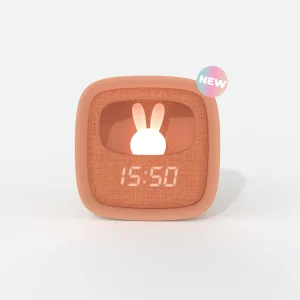 Réveil Veilleuse Lapin pour Enfant Billy - MOB - 4 Coloris
