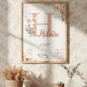 Affiche personnalisée " petite souris "