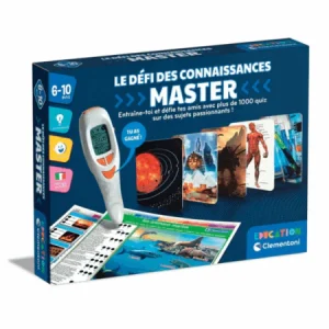 Le Défi des Connaissances Master-Jeu Interactif Clementoni