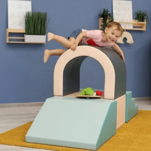 Soft Play Set Tunnel - Pastel
