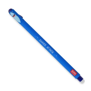 Stylo Encre Effaçable Bleu Requin - Legami