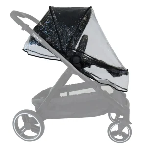 Deryan Evy Buggy Rain Cover - Pare-pluie transparent pour poussette - capuchon de pluie