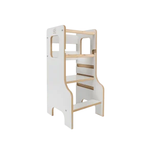 Tour d'Apprentissage Enfant en MDF - Sécurisée & Éducative pour la Cuisine