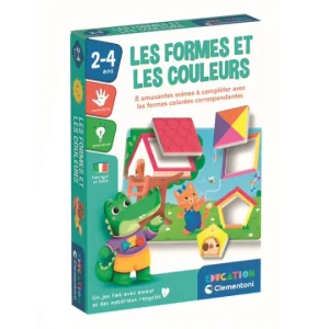 Jeu d'Association Les Formes et les Couleurs 2-4 ans