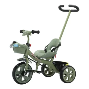 Trotteur Circulaire Bébé Pliable Thème Voiture/Moulin Vert Modèle 103